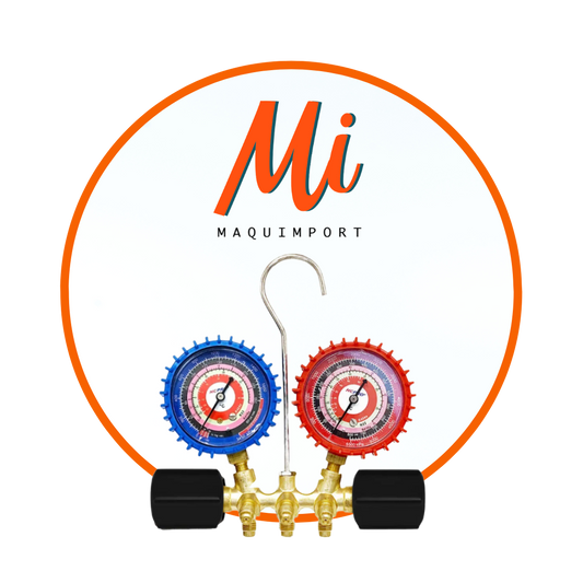 Árbol de carga PROEX con visor para refrigerantes R22 y R134a – Maquimport Chile