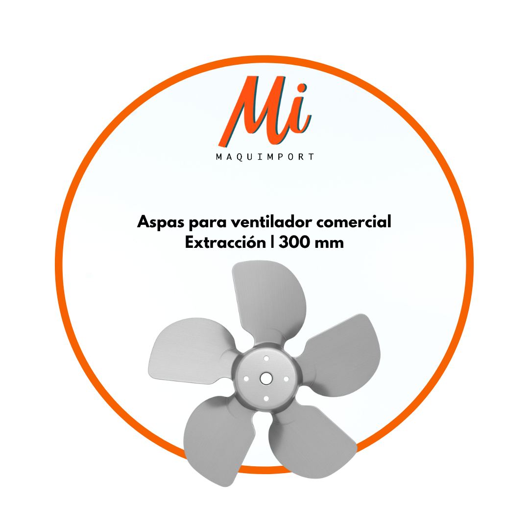Aspas para ventilador comercial