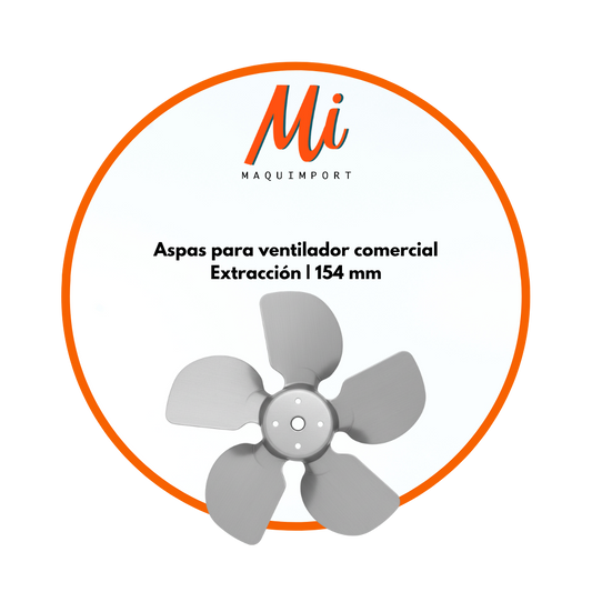 Aspas para ventilador comercial