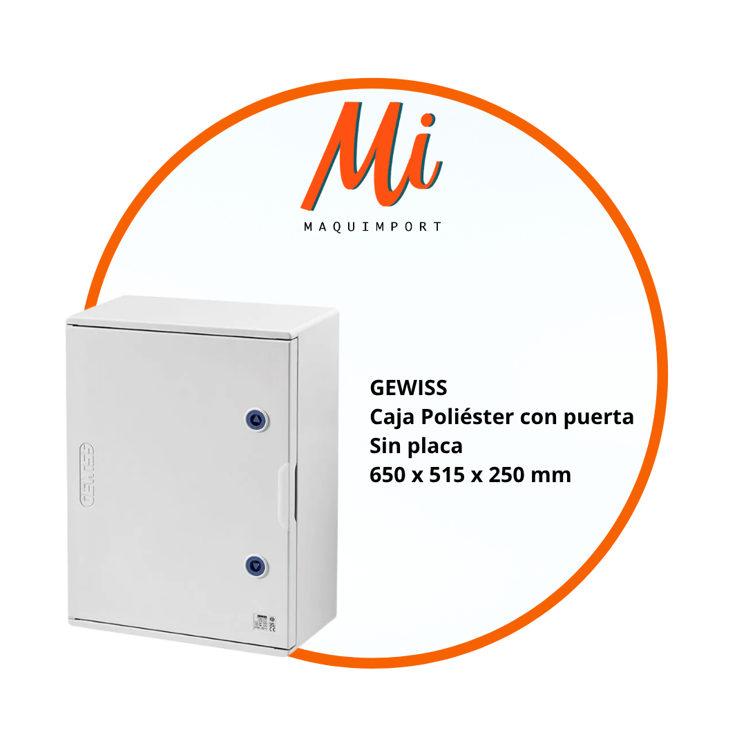 Caja Eléctrica y Placa de Poliéster