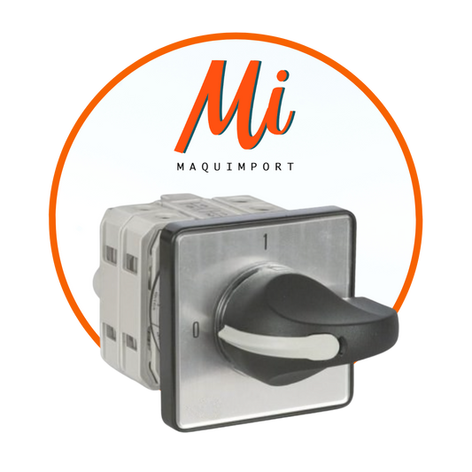 Conmutador rotativo de 16-amperios para circuitos eléctricos industriales Maquimport-Chile