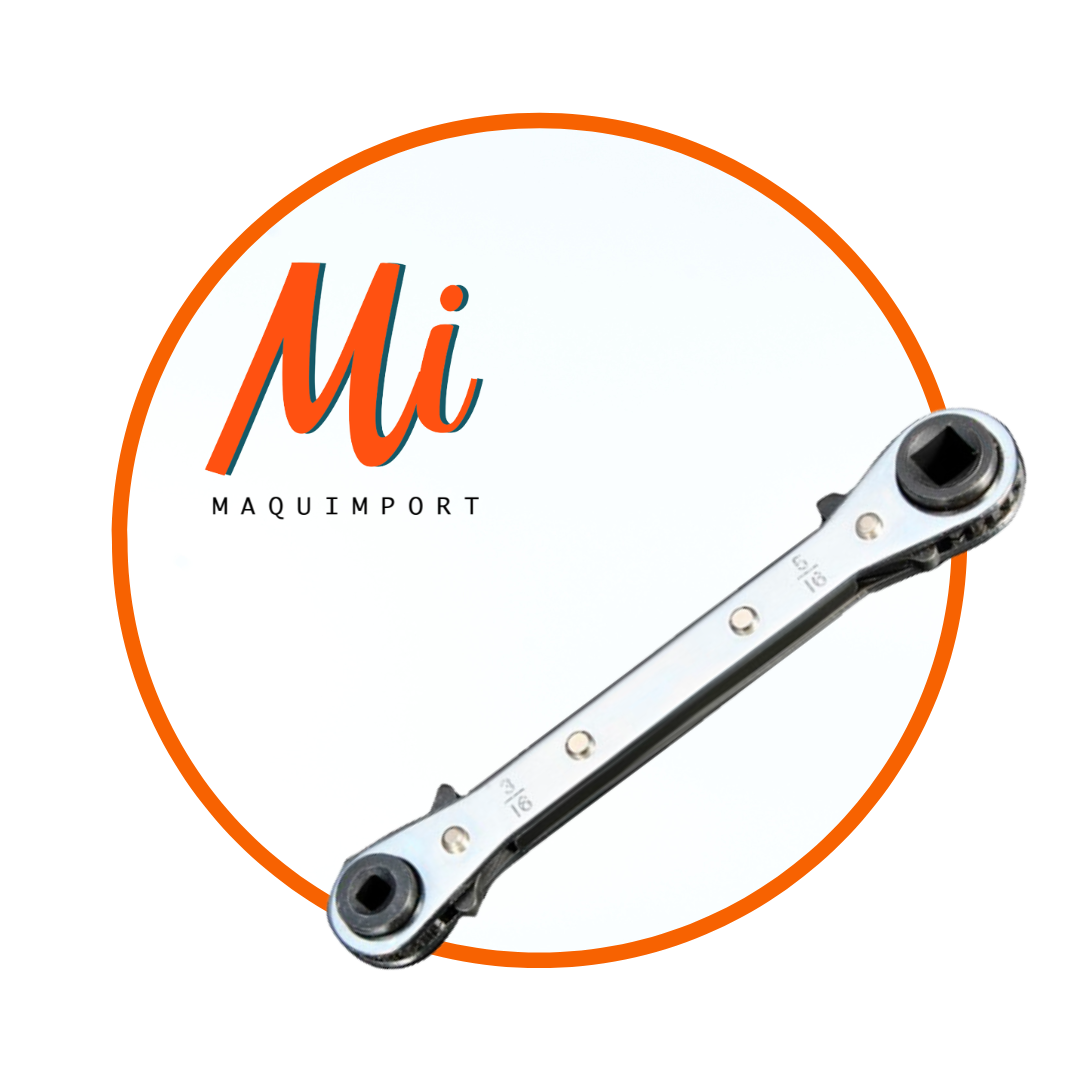 Llave chicharra reversible 4 en 1, para refrigeracion y aire acondicionado -Maquimport Chile