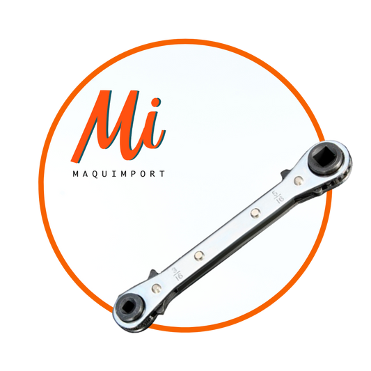 Llave chicharra reversible 4 en 1, para refrigeracion y aire acondicionado -Maquimport Chile