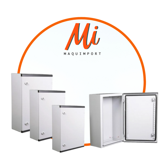 Caja eléctrica de acero para tablero de control y distribución Maquimport Chile