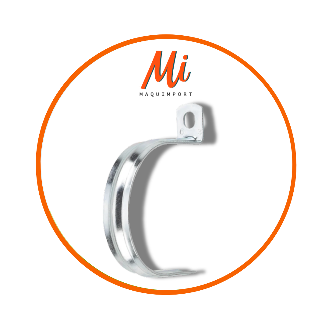 Abrazadera para tubería de refrigeración en medidas 3/8 1/2 5/8 y 7/8 pulgadas