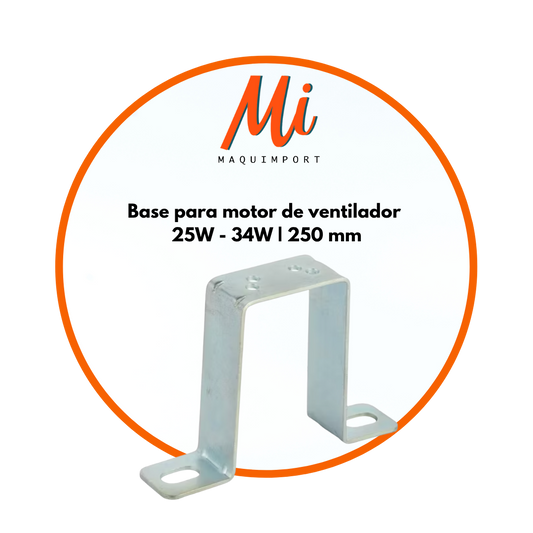 Base motor de ventilador comercial
