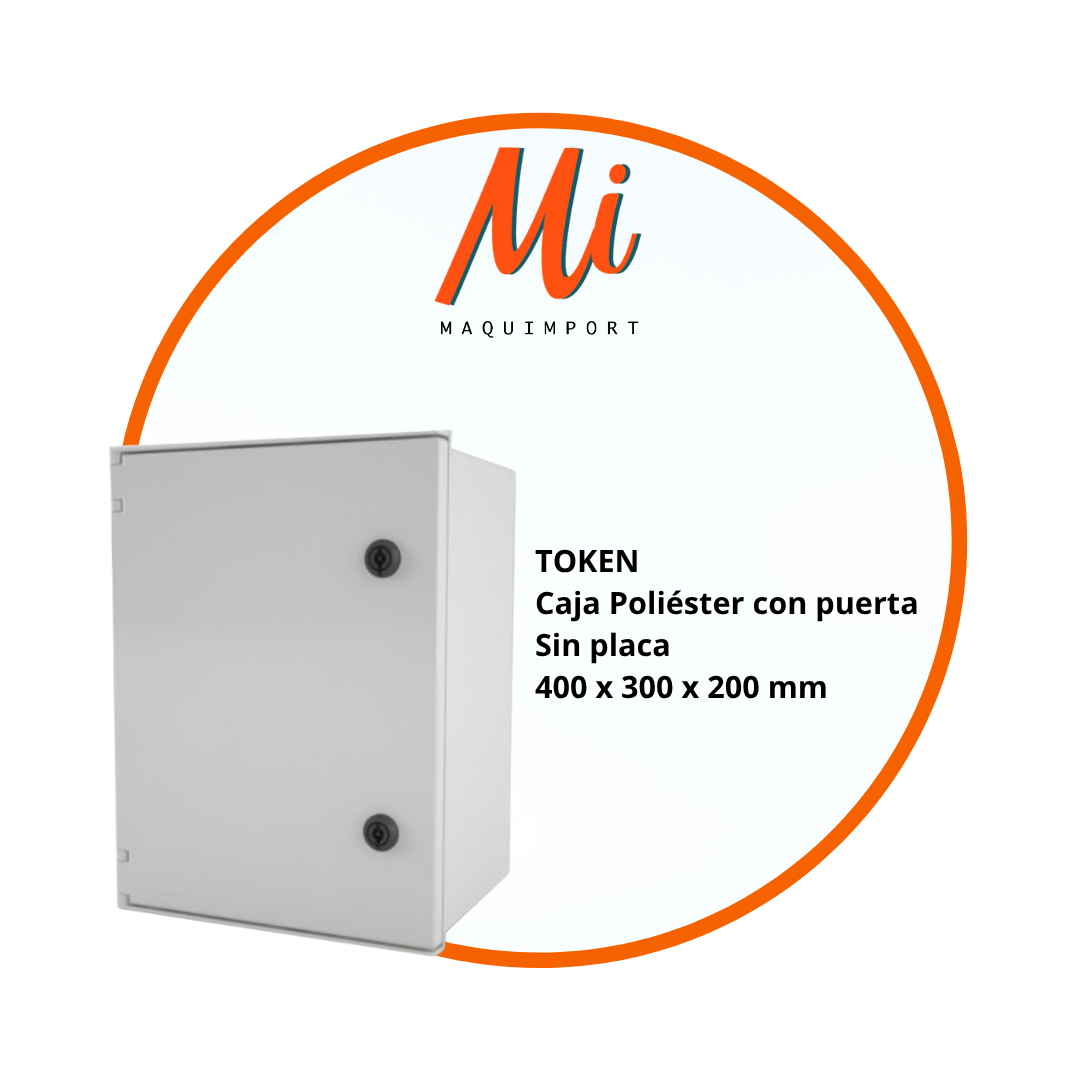 Caja Eléctrica y Placa de Poliéster