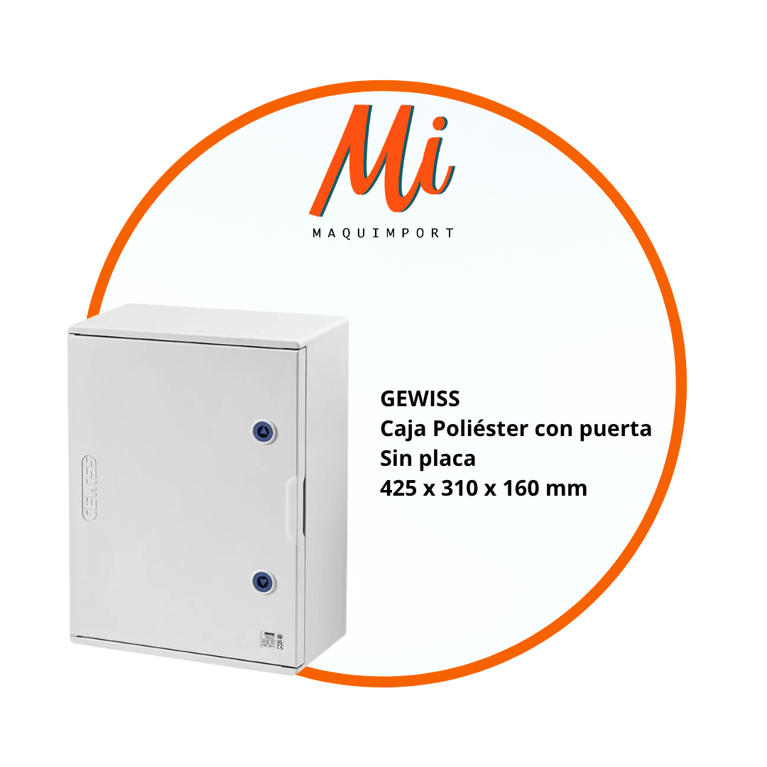 Caja Eléctrica y Placa de Poliéster