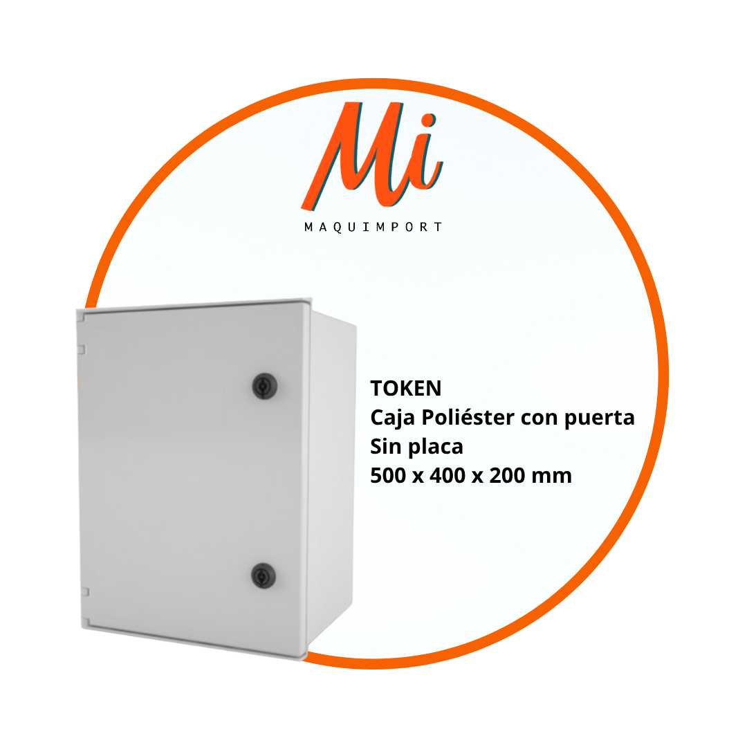 Caja Eléctrica y Placa de Poliéster