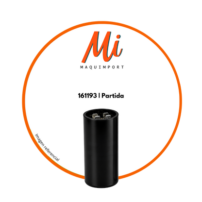 Capacitor de marcha y partida