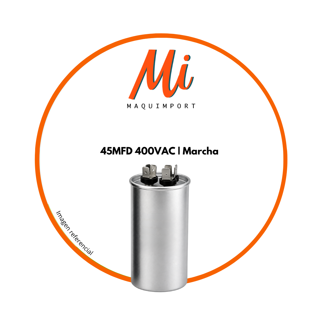 Capacitor de marcha y partida