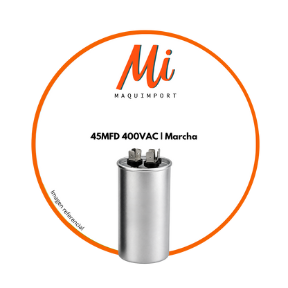 Capacitor de marcha y partida