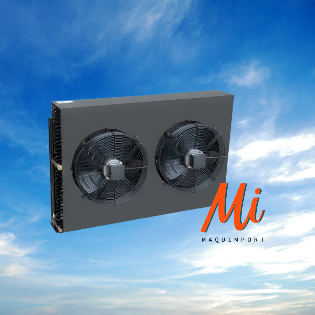 Condensador Hispania HCBS 6HP2x400mm para refrigeración Industrial - Maquimport Chile