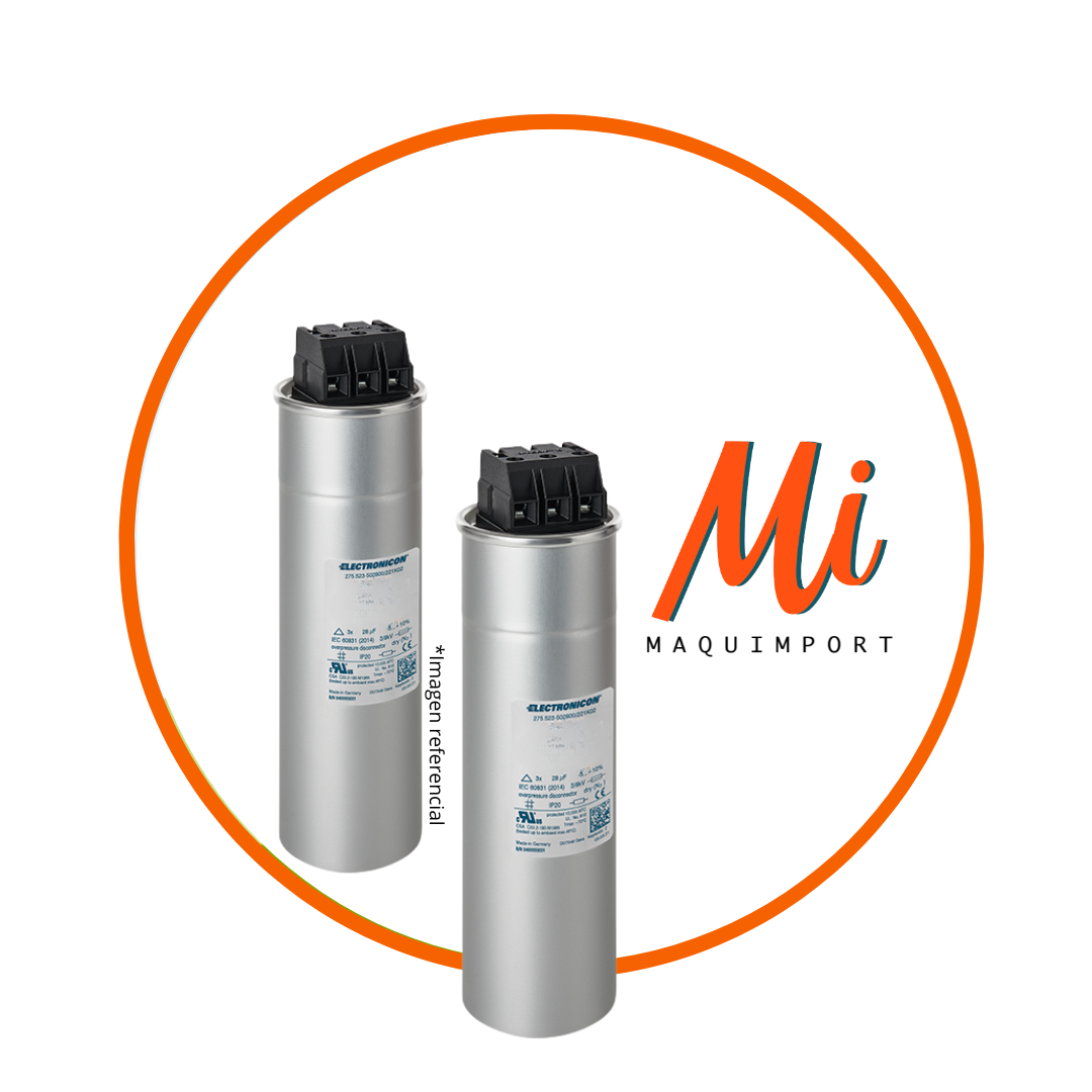 Condensador Trifasico Maquimport Chile-Materiales Eléctricos