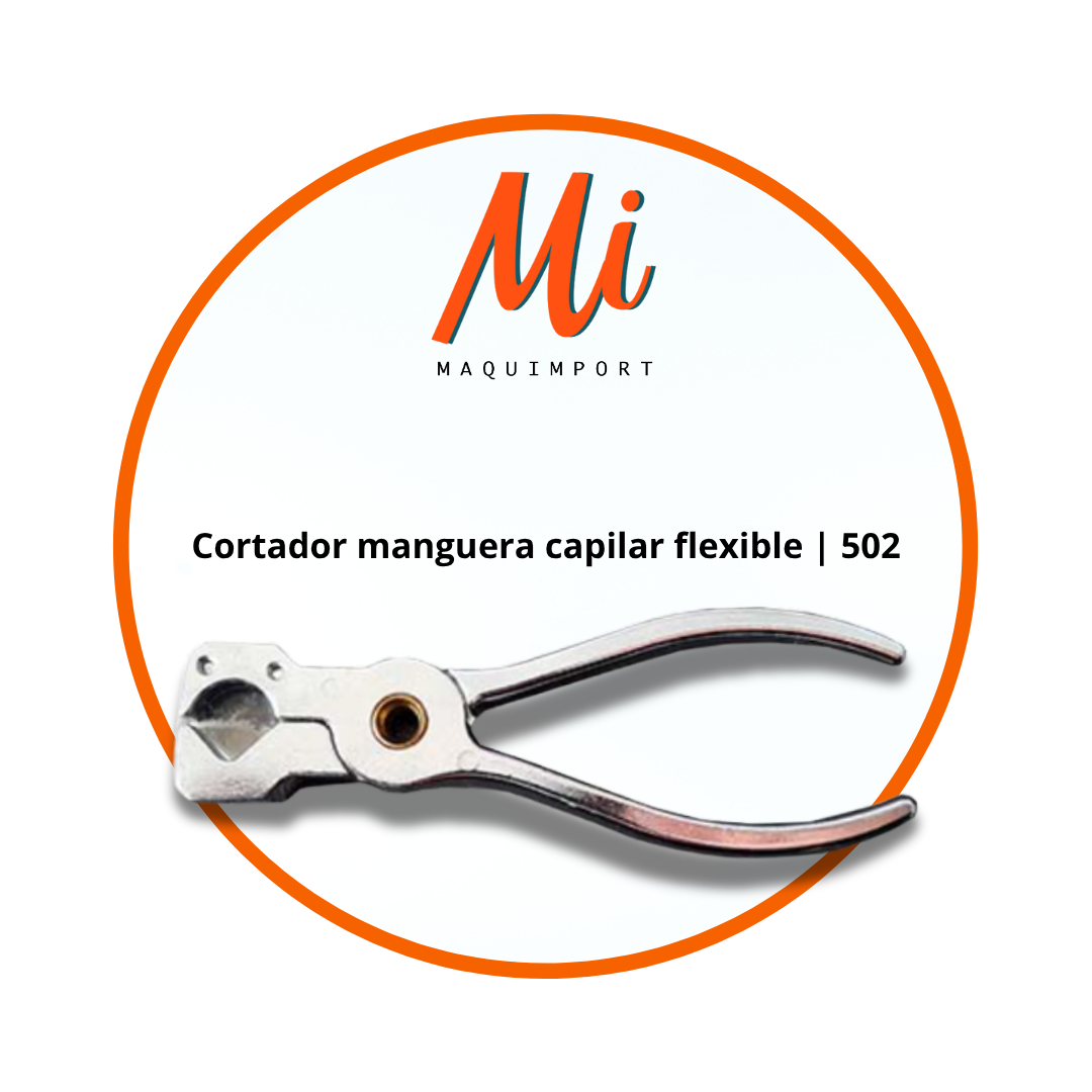 Cortador manguera capilar de PVC flexible