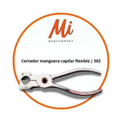 Cortador manguera capilar de PVC flexible