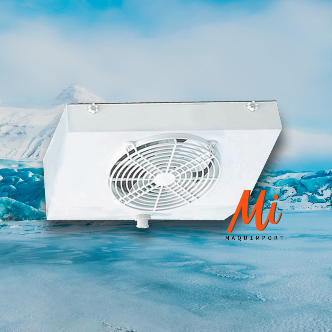 Evaporador angular tipo HEJ para cámaras frigoríficas – Maquimport Chile