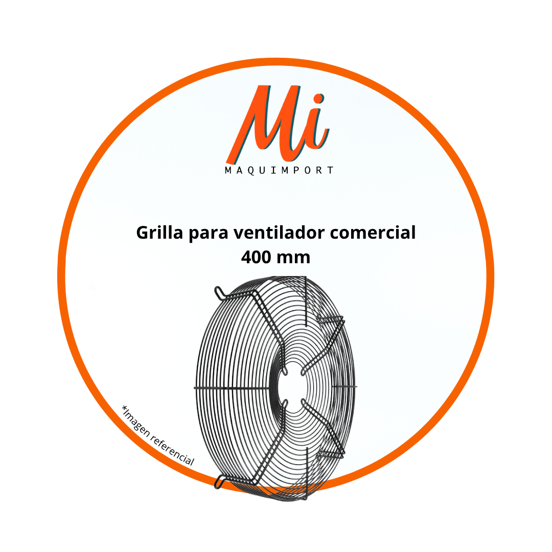 Aros para motor y grillas para ventilador comercial