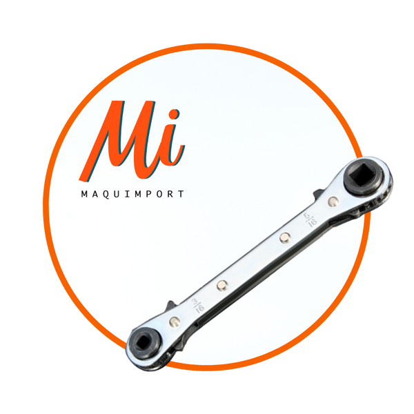 Llave chicharra reversible 4 en 1, para refrigeracion y aire acondicionado -Maquimport Chile