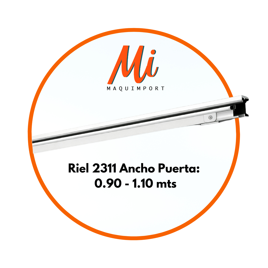 Riel para puerta de corredera Cámara Frigorifica Maquimport Chile