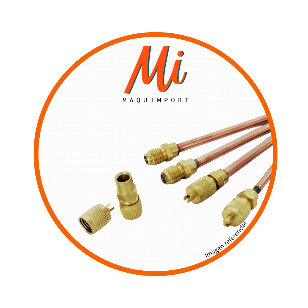 Set de válvulas de acceso 14AV-04 para refrigeración HVACR alta precision Maquimport Chile