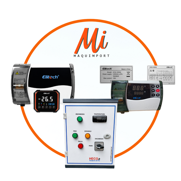 Tablero de control eléctrico para refrigeración
