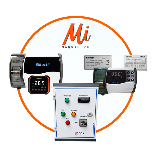 Tablero de control eléctrico para refrigeración