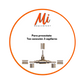 Fitting, manguera PVC y prensa para armado de flexibles - PVC