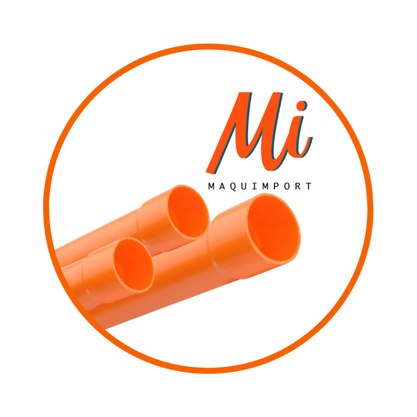 Tubo conduit PVC para canalización eléctrica segura y resistente – Maquimport Chile