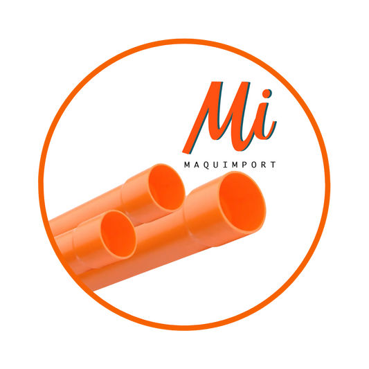 Tubo conduit PVC para canalización eléctrica segura y resistente – Maquimport Chile