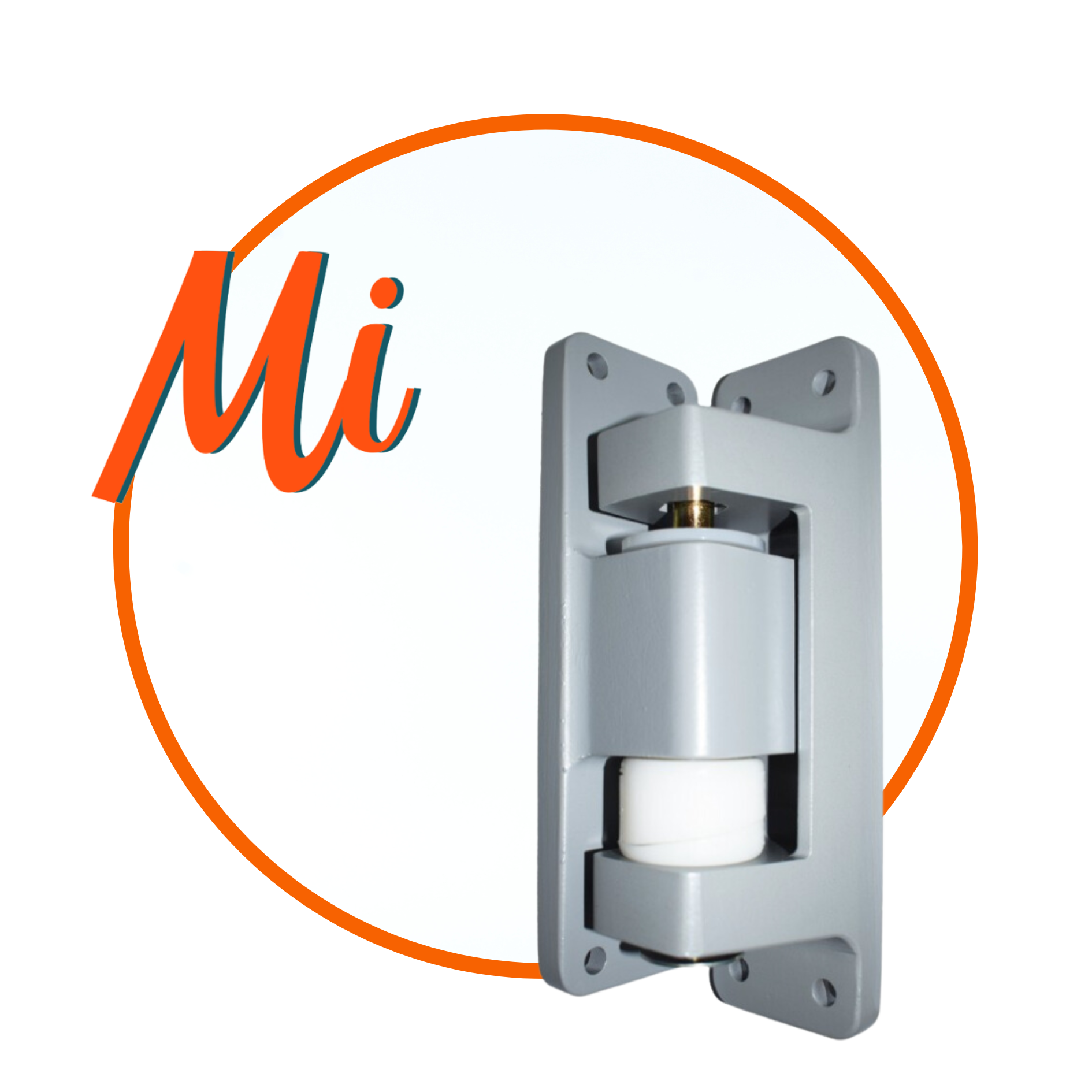 Bisagra tipo I-215 izquierda para puertas frigoríficas | Antirrebote industrial – Maquimport Chile