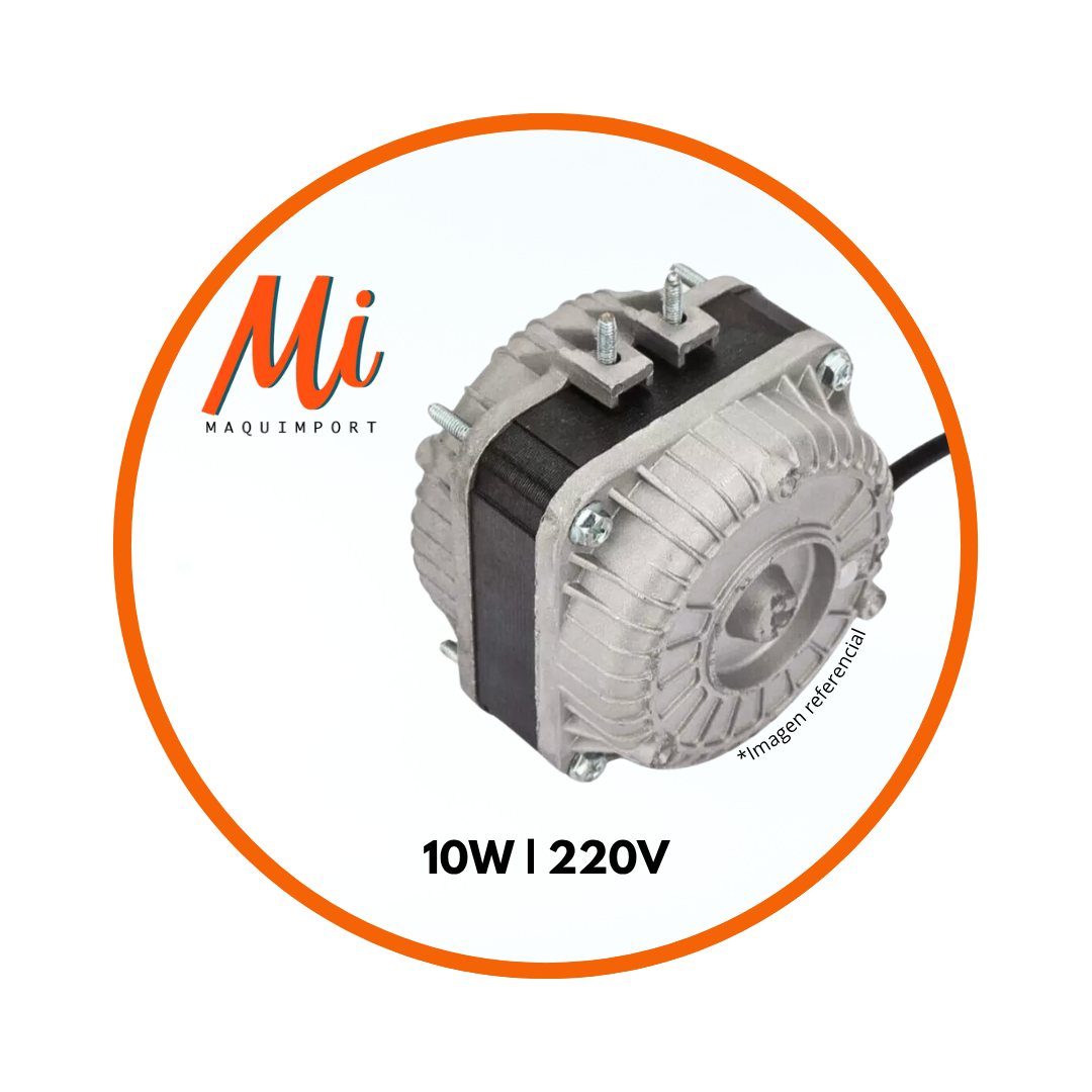 Motor de ventilador comercial 10W-220V Maquimport Chile