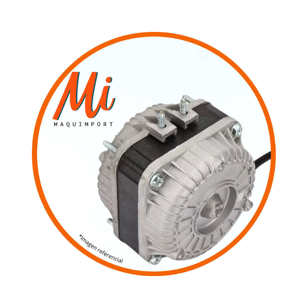 Motor para ventilador comercial e industrial con rodamientos sellados. Maquimport Chile